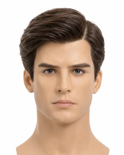 Side Part wig style