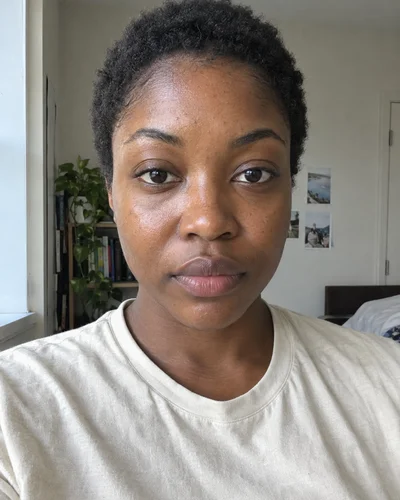 Sample photo: short natural hair